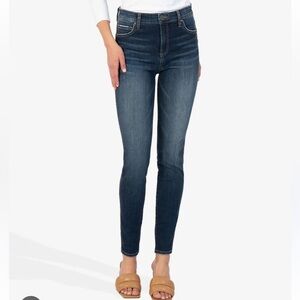 *read description Kut from the Kloth high rise toothpick skinny jeans